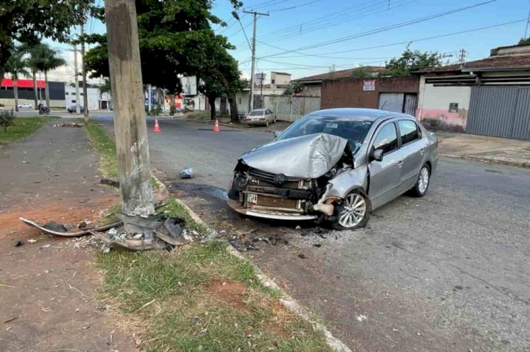 Em Goiás: Bêbado, pai bate contra poste e causa morte de filho de 2 anos