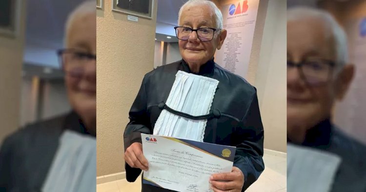 Aos 77 anos, aposentado passa no exame da OAB e celebra: ‘Nunca é tarde’