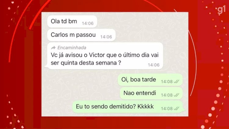 Médico diz que descobriu demissão ao receber mensagem encaminhada no WhatsApp por engano