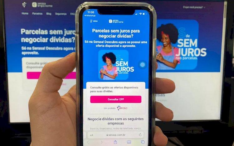 Serasa realiza ação com parcelamentos e descontos de até 90% no valor de débitos; veja como participar