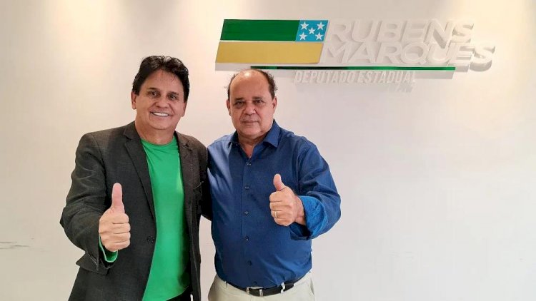 Prefeito de Ceres, tem a honra de convidar você e sua família para o lançamento da campanha do candidato a deputado estadual, Rubens Marques