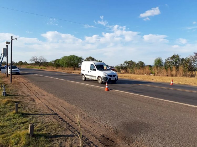 Radares instalados na BR-153 em Jaraguá e outros trechos começam a multar em outubro