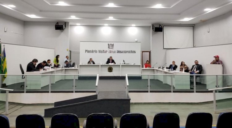 Câmara Municipal de Ceres realiza a 4ª Sessão Ordinária do mês de agosto de 2022