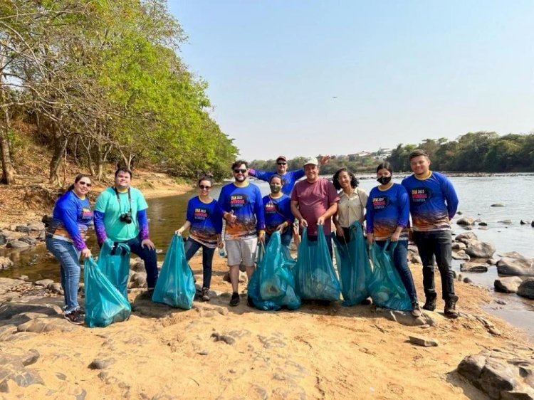 Prefeitura de Ceres celebra dia mundial de limpeza do Rio das Almas com ações de preservação ao meio ambiente e educação