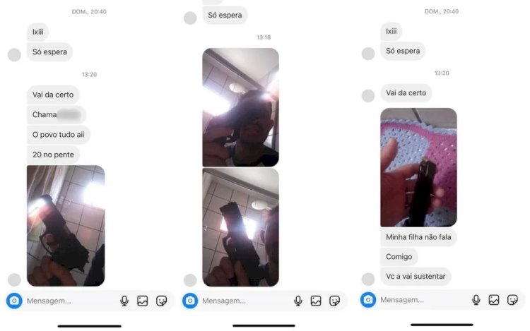 Em Goiás: Homem é preso suspeito de mandar fotos armado e ameaçar ex: 'Vou estourar sua cabeça'