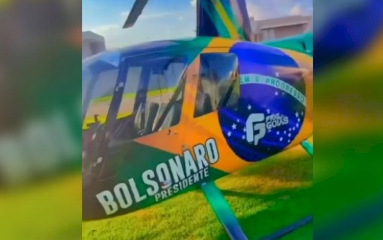 MP pede que Gusttavo Lima e Frigorífico Goiás paguem multa de R$ 20 mil por propaganda eleitoral irregular em helicóptero