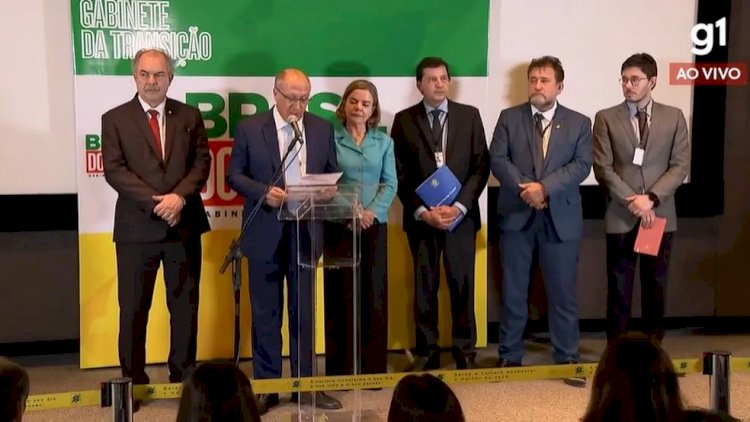 Alckmin anuncia deputados e senadores que vão integrar grupos técnicos da transição