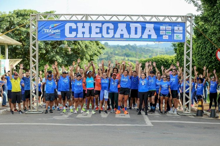 Corrida celebra o Dia Mundial de Conscientização do Autismo em cidade de Ceres-GO