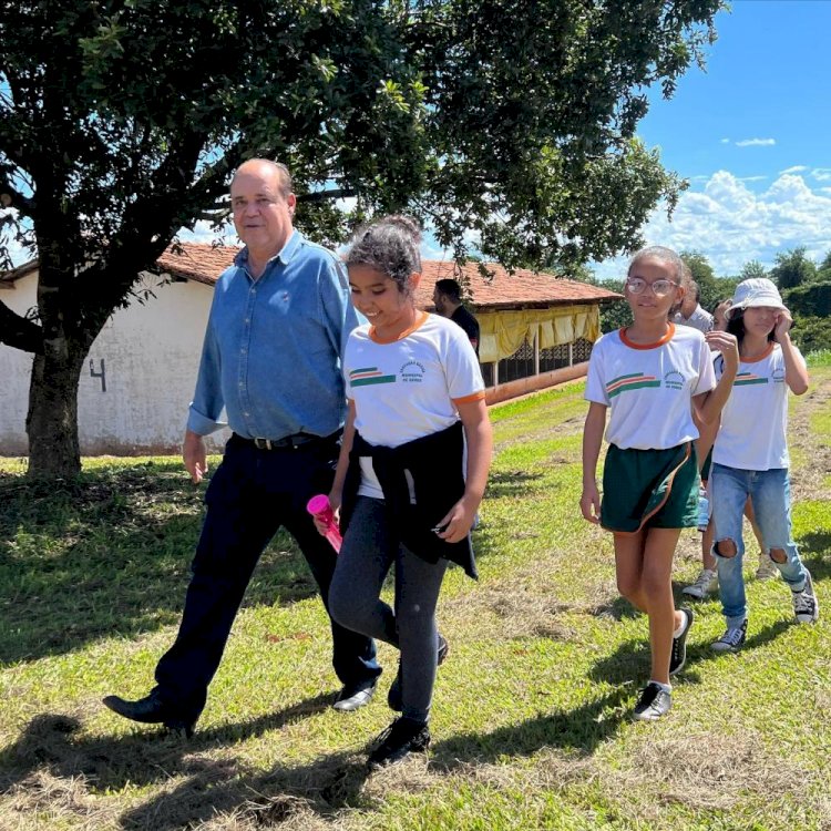 A Escola Municipal Pequeno Príncipe em Ceres, faz parceria com IF Goiano