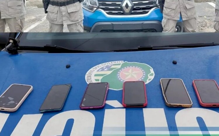 Violência doméstica acaba em prisão por furto após subtração de celulares em festival de Caldas Novas