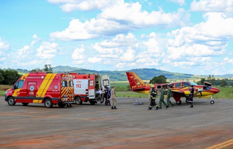 Aeroporto de Ceres e utilizado para pouso e decolagem de aeronaves