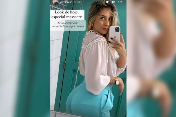 Professora posta ''look especial massacre'' no DF: ''Morrer belíssima''