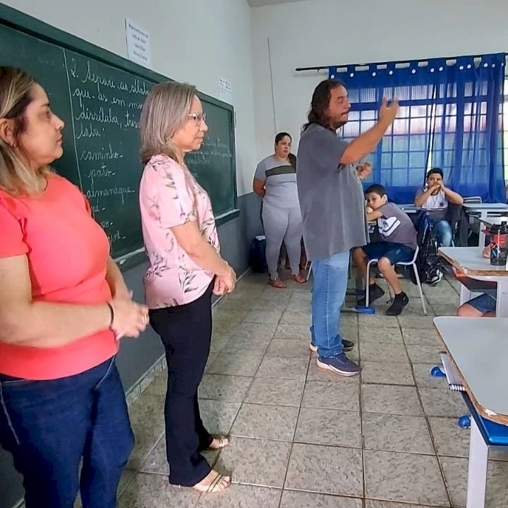 Secretaria municipal de meio ambiente de rialma realiza palestras na rede municipal de ensino sobre meio ambiente