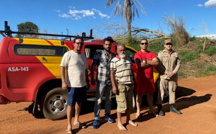 Homem cai no lago Serra da Mesa e fica 20h na água, mas é resgatado