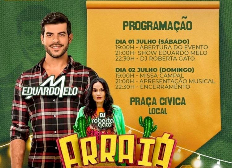 Vem aí 1º Arraiá Solidário de Ceres que ocorrerá nos dias 1 e 2 de julho