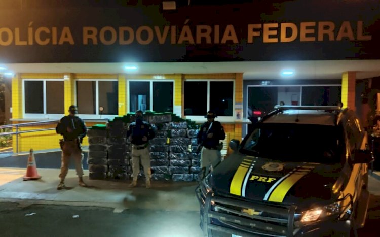 Em Goiás: Idoso é preso transportando mais de 1 tonelada de maconha na BR-364