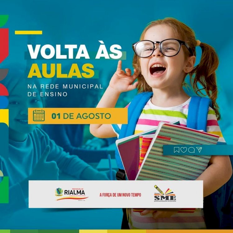 Rede-municipal-de-ensino de Rialma -retorna-as-aulas no dia 01 de agosto