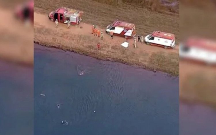 Avó de crianças mortas em lagoa, diz que neto pediu para motorista parar