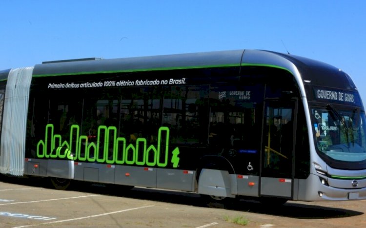 Em vez de alugar, governo de Goiás vai comprar ônibus elétricos para Goiânia