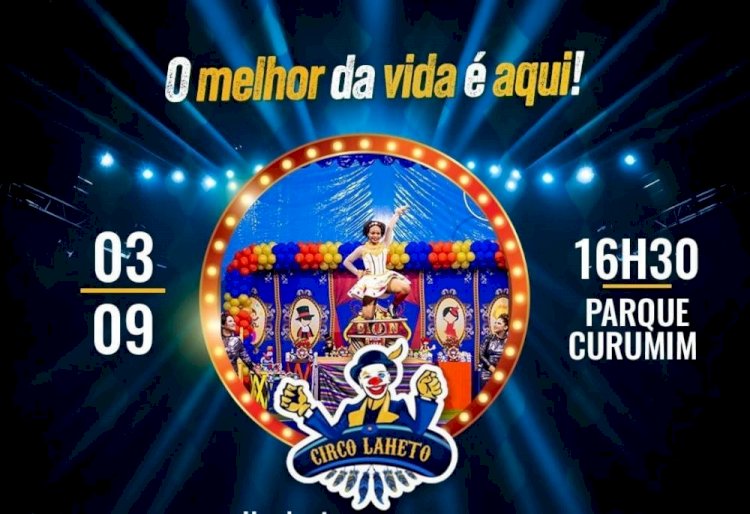 Circo Laheto é a atração para as crianças nos 70 Anos de Ceres