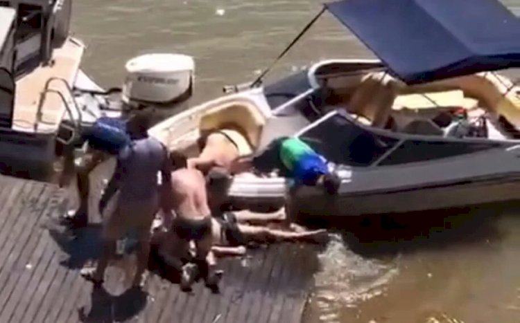 Homem morre após acidente em embarcação no Rio Araguaia, em Aruanã