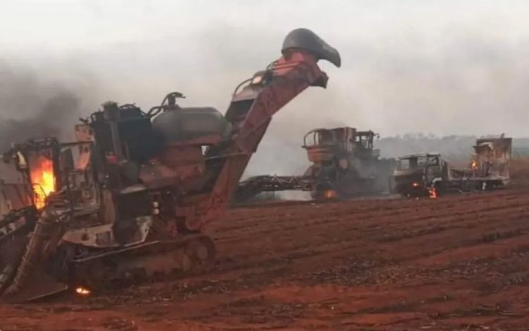 Em Goiás: Incêndio em canavial de usina mata cinco trabalhadores e deixa dois feridos