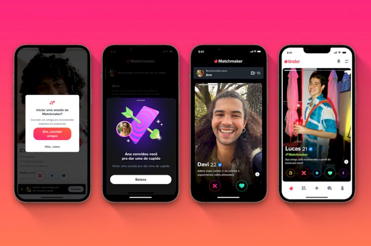 Tinder agora permite que amigos e familiares sejam cupidos e recomendem contatinhos