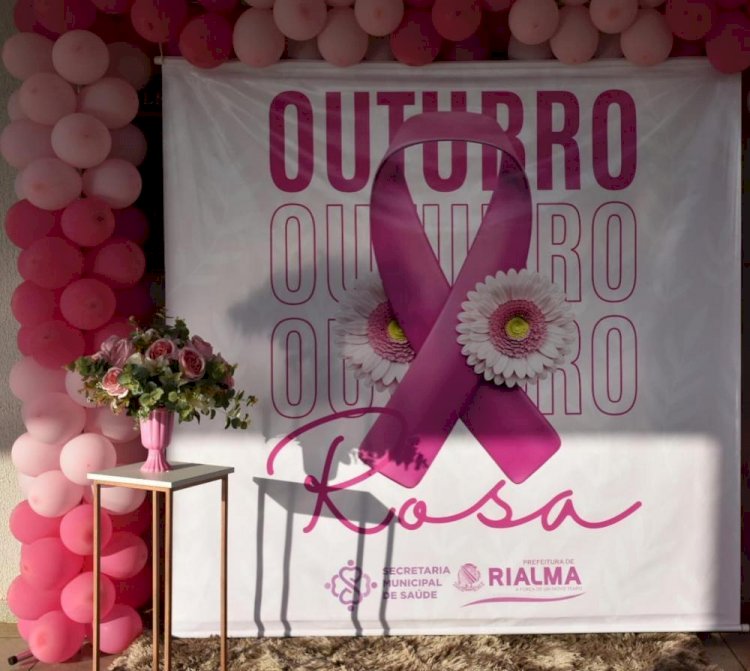 Outubro Rosa: Prefeitura de Rialma realizou atendimento as mulheres do município da Campanha de Prevenção ao Câncer de Mama