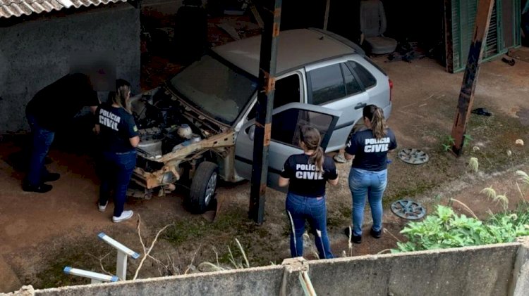 Operação em Itaberaí apura desmanche de veículos que funcionava aos fundos de hotel