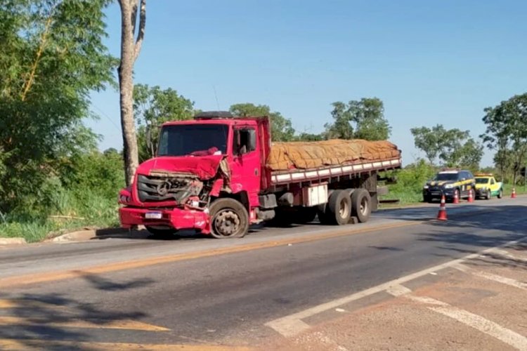 Em Goiás: Caminhoneiro alcoolizado provoca acidente na BR-153