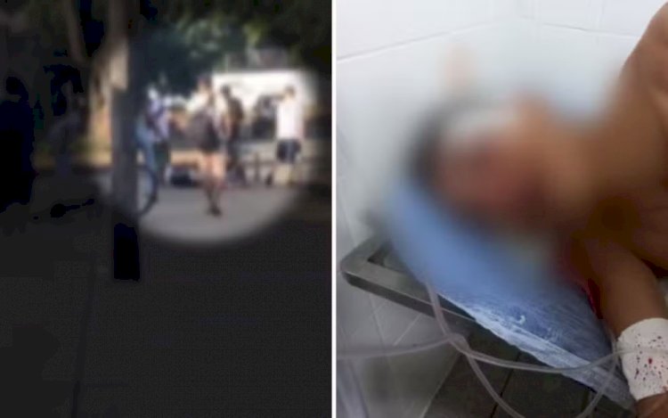 Adolescentes são filmados espancando estudante durante briga perto de escola em Goiânia