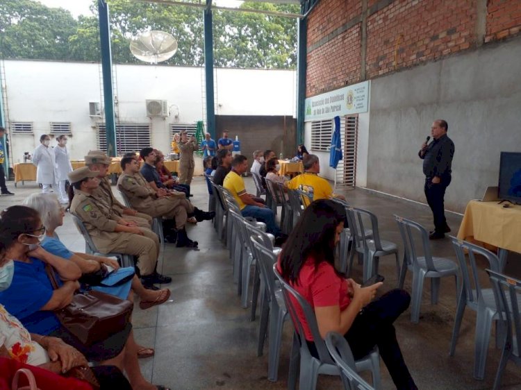 Prefeito de Ceres participa de café da manhã que marcou o retorno das atividades da associação dos diabéticos do Vale do São Patrício (ADVESP)