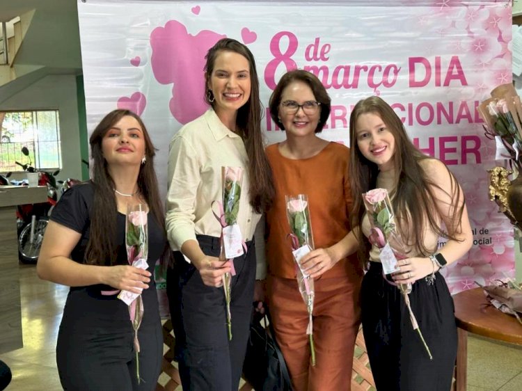 Secretaria de Desenvolvimento Social de Ceres realiza evento em comemoração ao dia Internacional da Mulher