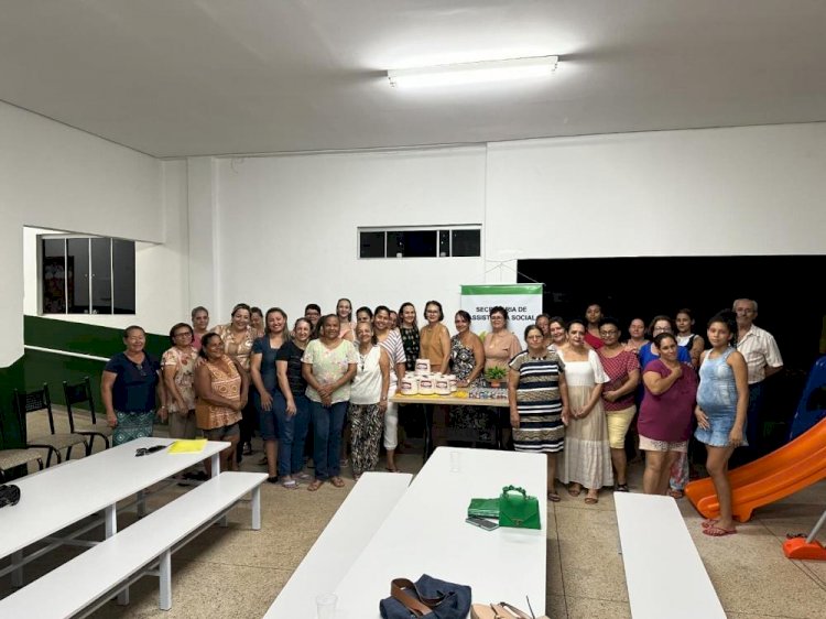 Secretaria de Desenvolvimento Social de Ceres em parceria com a Pastoral da Criança e Casa da Amizade, iniciou o Projeto ''Mãos que Acolhem''