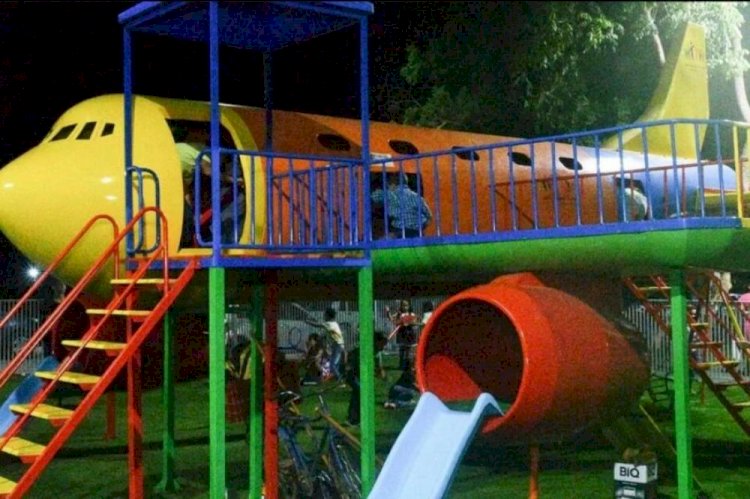 Prefeitura de Santa Terezinha de Goiás gasta R$ 163 mil com brinquedo de parque; entenda