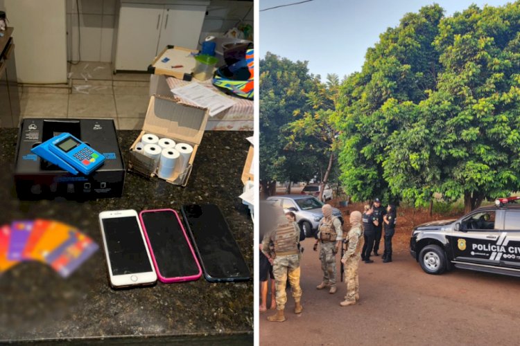 Megaoperação da Polícia Civil prende mais de 20 suspeitos de cometer crimes pela internet, em Goiás