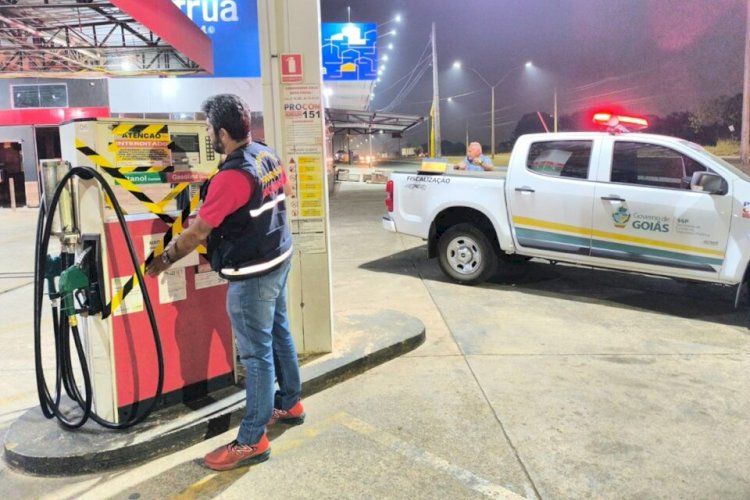 Em Goiás: Procon interdita posto de combustível reincidente em vender gasolina adulterada