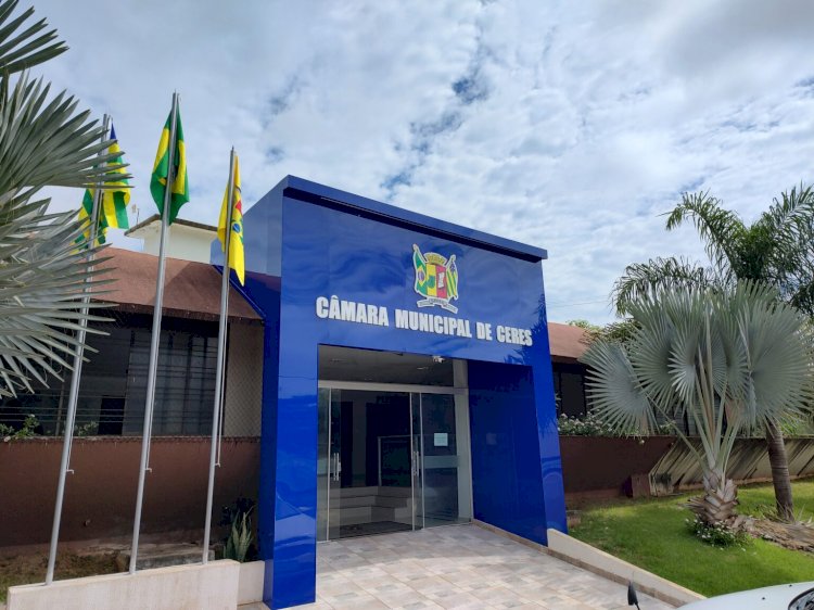 Câmara Municipal de Ceres realiza a 3ª Sessão Ordinária do mês de setembro de 2024