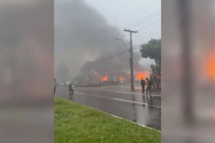 Acidente aéreo em Gramado (RS) deixa feridos em pousada