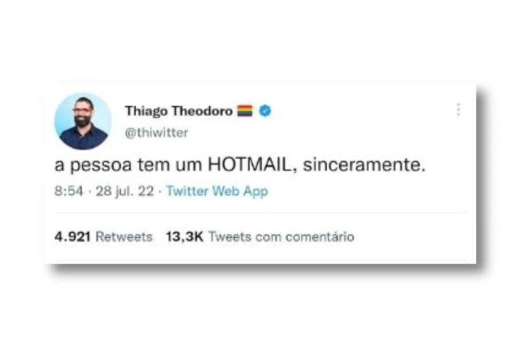 Hotmail lidera lista de assuntos mais comentados da internet; saiba o motivo