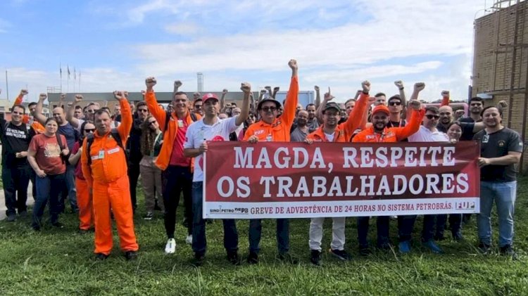 Funcionários da Petrobras aprovam greve de 24 horas em 26 de março, diz FUP