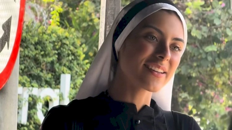 Freira em Goiânia chama atenção pela beleza: quem é irmã Eva?; vídeo