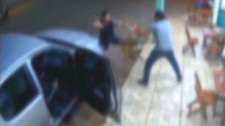 Homem é morto com facada única no pescoço após discussão em sorveteria de Anápolis