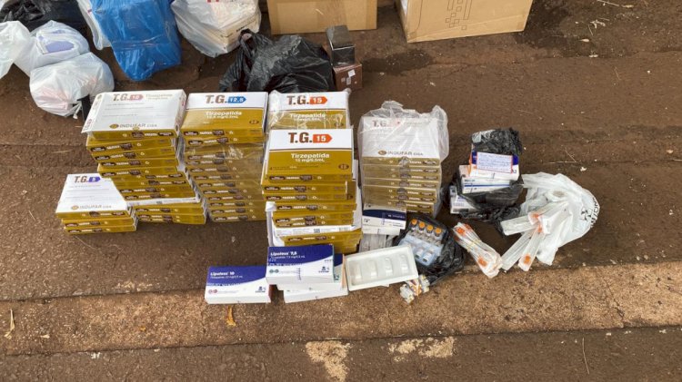 Homem é preso transportando mais de 300 medicamentos para emagrecimento na BR-153