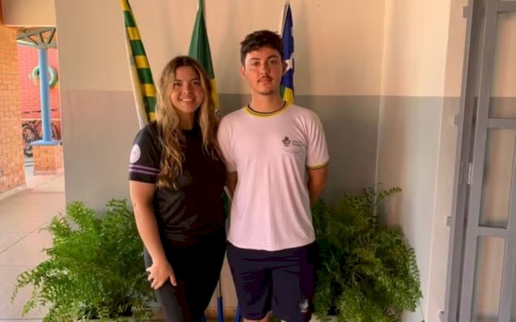 Aluno e professora criam tecido com bagaço da cana-de-açúcar, em Goiás