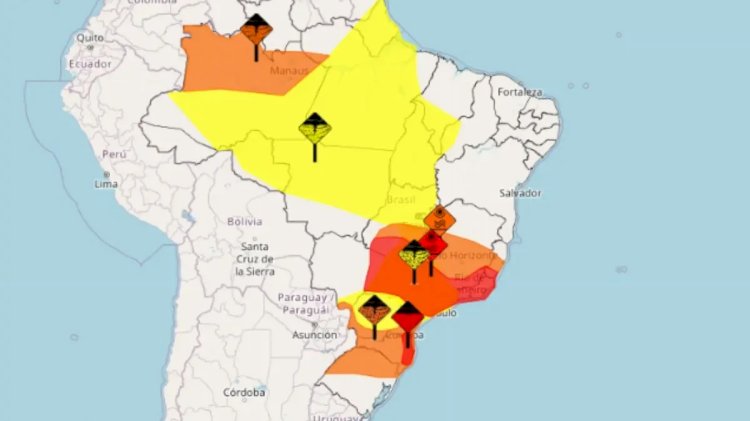 Alerta de calor extremo é prolongado para seis estados brasileiros; Goiás está entre eles