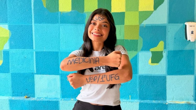 Entre USP e UFG, aluna aprovada em Medicina decide ficar em Goiás: ‘Escolha estratégica’