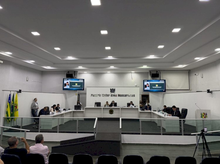 Câmara Municipal de Ceres realiza a 4ª Sessão Ordinária do mês de junho de 2026