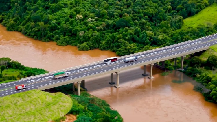 Nova ponte sobre o Rio das Almas avança na BR-153 e reforça duplicação no Norte de Goiás